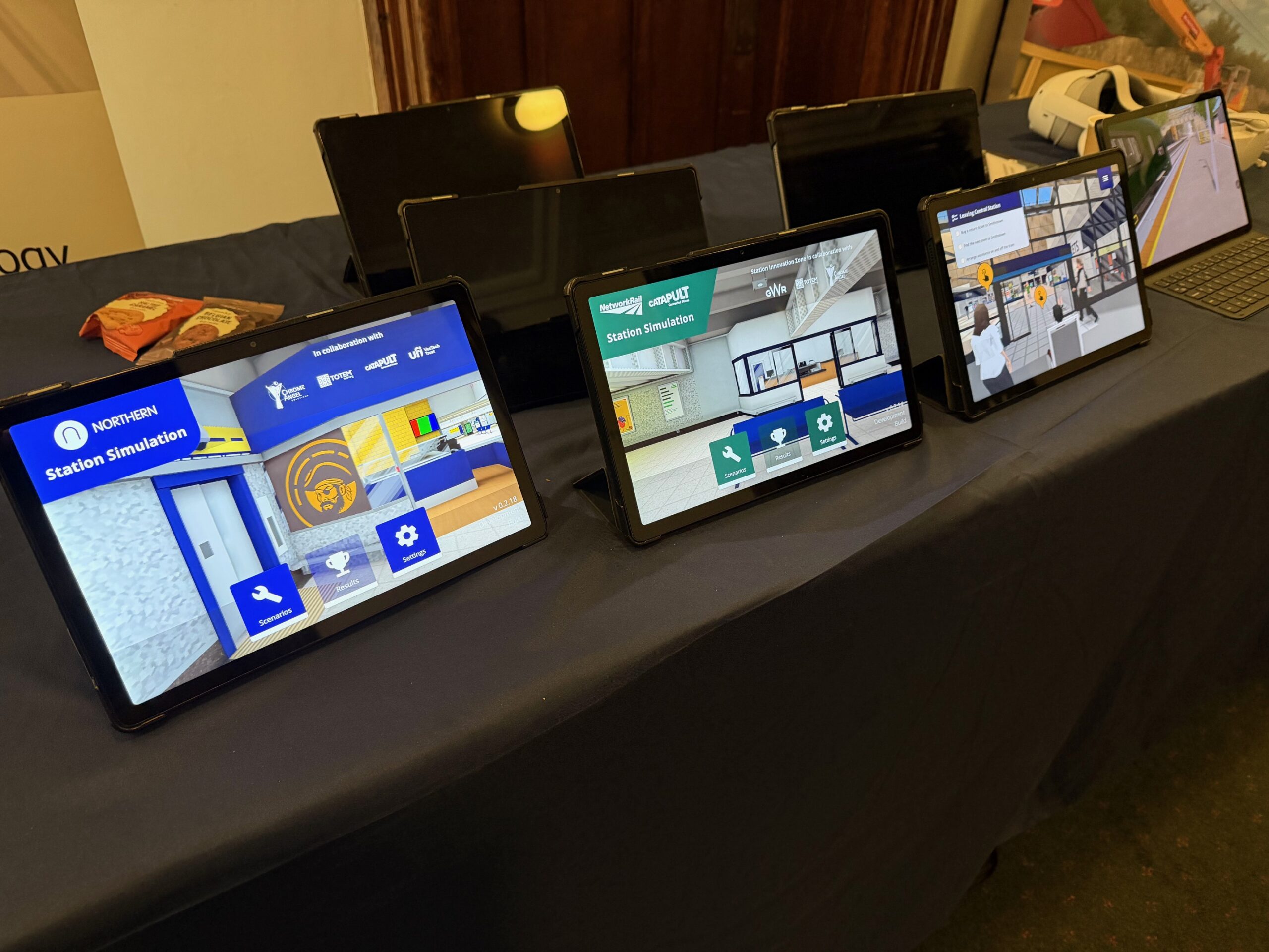 Chrome Angel Solutions Exhibits Station Simulation at GWR Safeguarding Conference