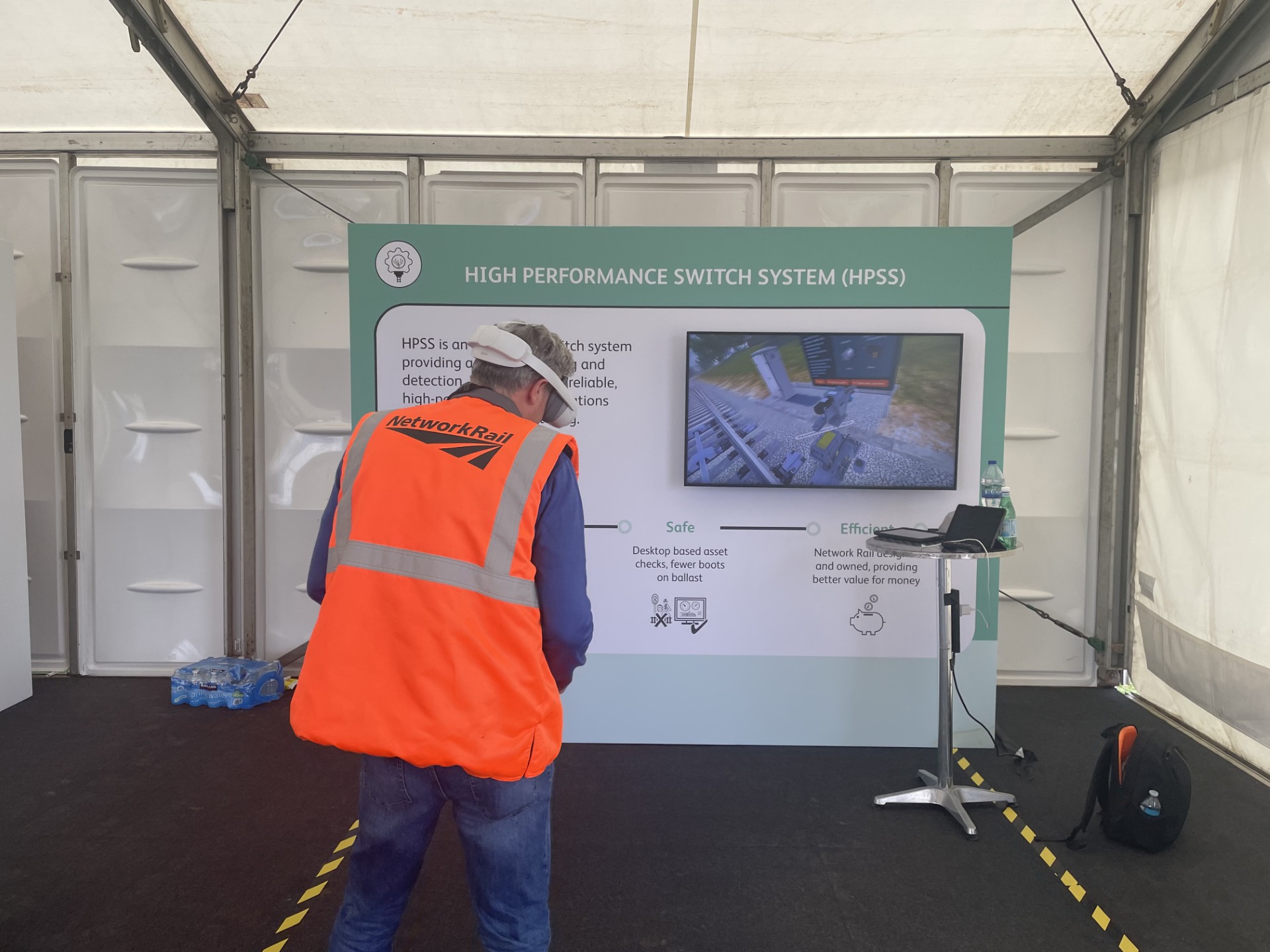 CAS Customers Showcase VR Simulation Serious Games at Rail Live